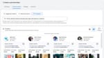 Creators search tab in YouTube Creator Partnerships showing AI search and creator metrics.