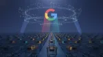 Google UCP protocol hovers over thousands of dark shopping carts with only a few glowing
