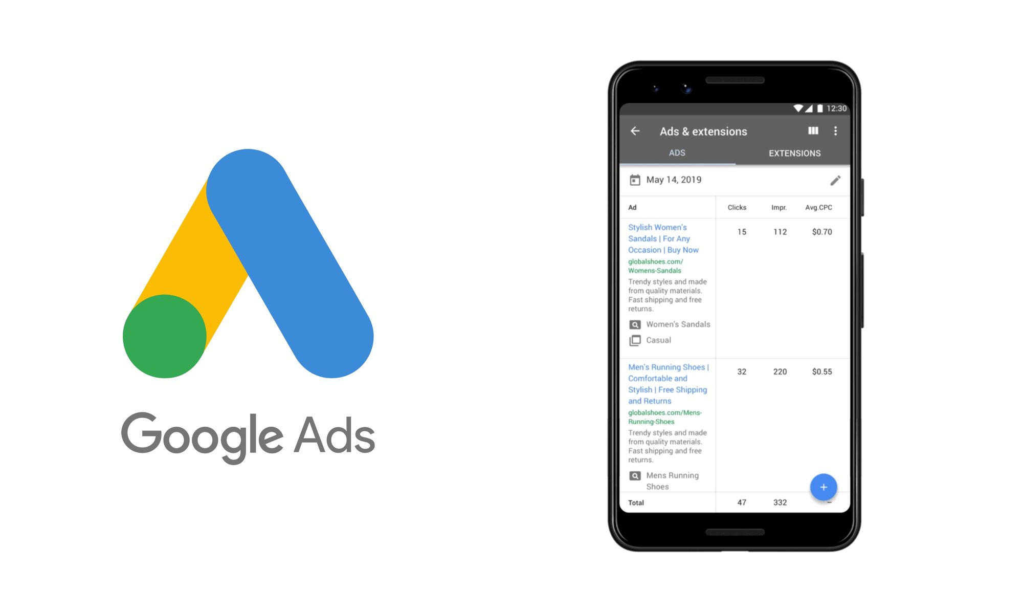 Negative keywords and responsive search ads added to Google Ads mobile app