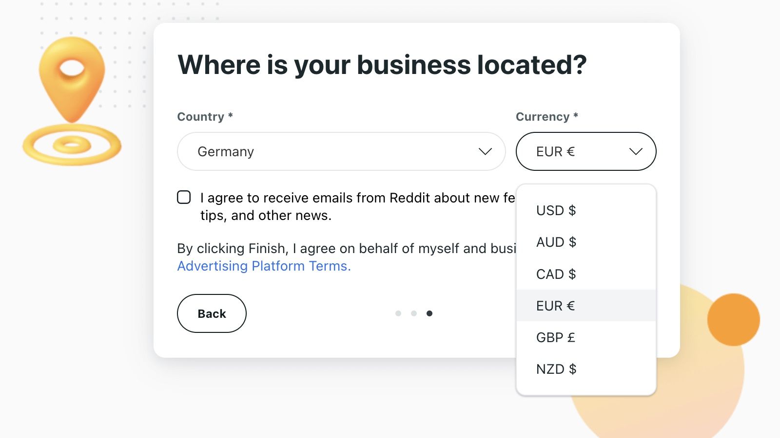 5 new currencies in Reddit Ads