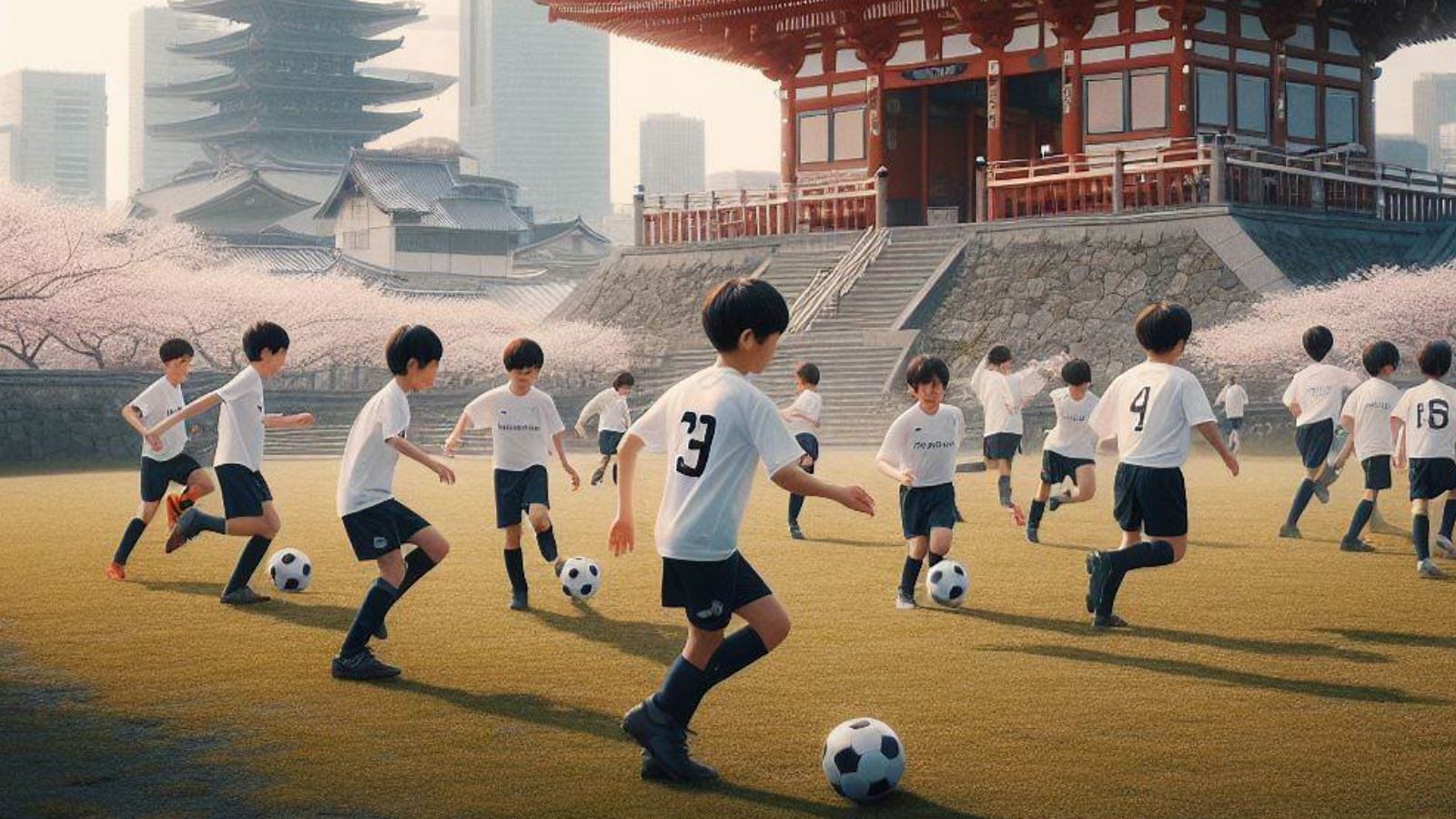 The report highlights the growing popularity of soccer in Japan