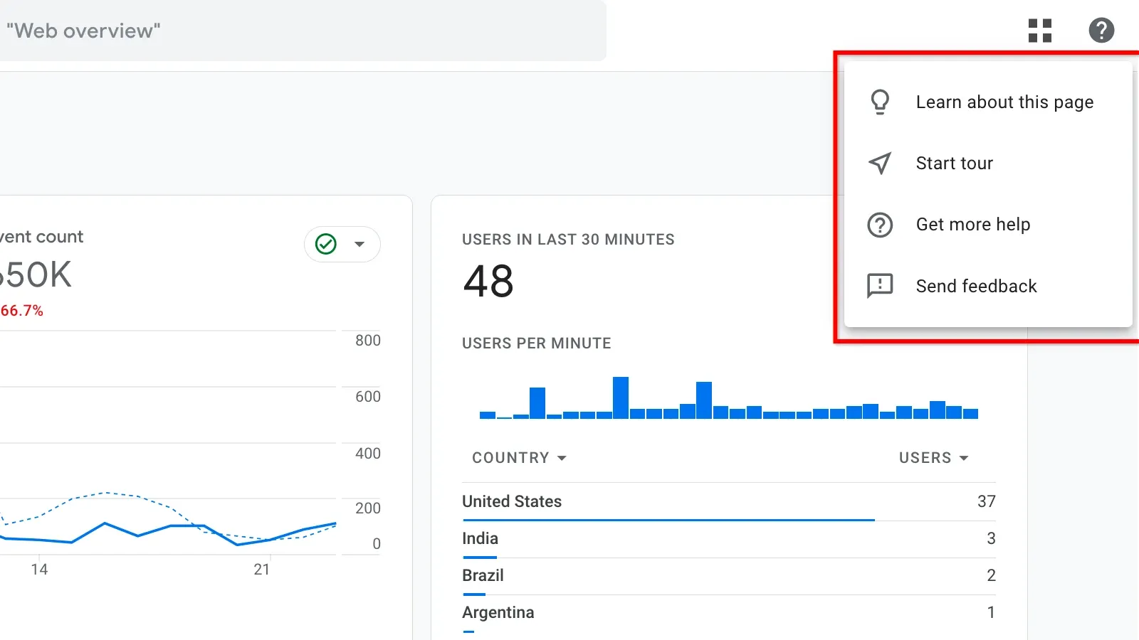 In-Product Help in Google Analytics 4