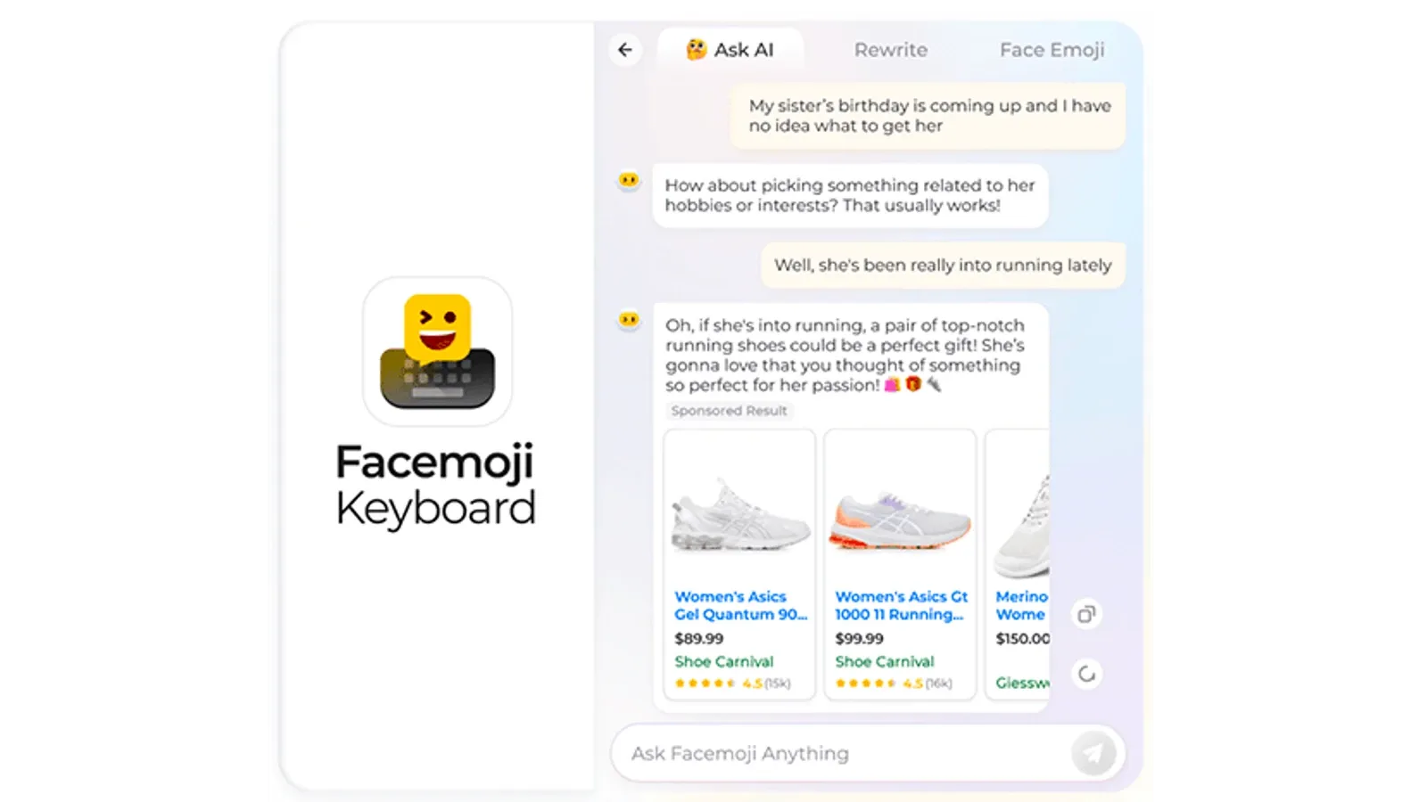New partnership with Facemoji Keyboard targets Gen Z audience
