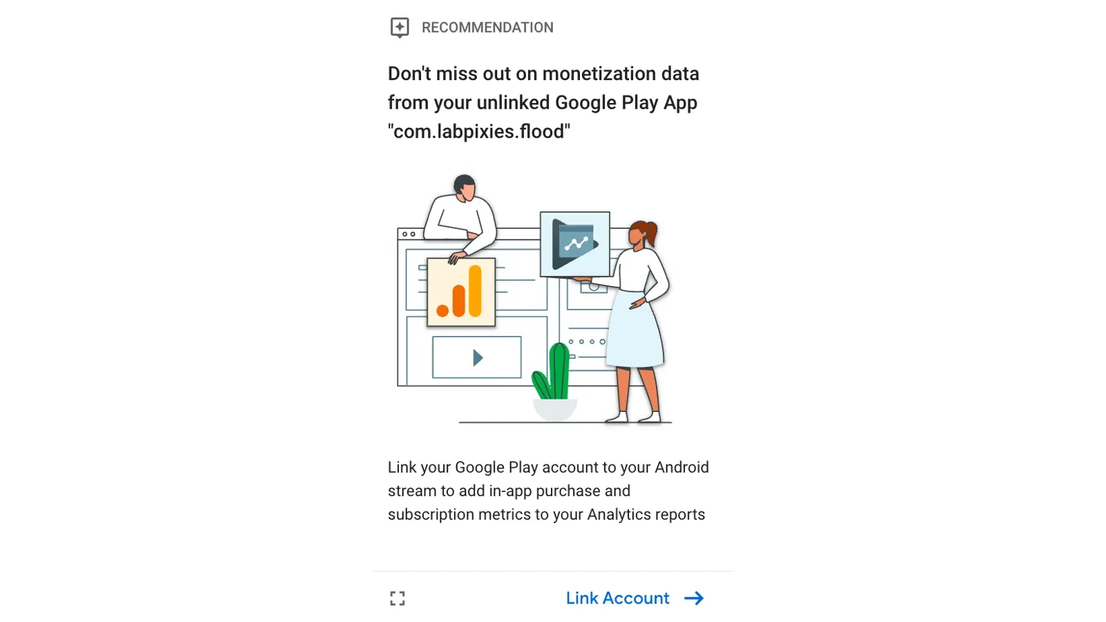 New Recommendations in Google Analytics