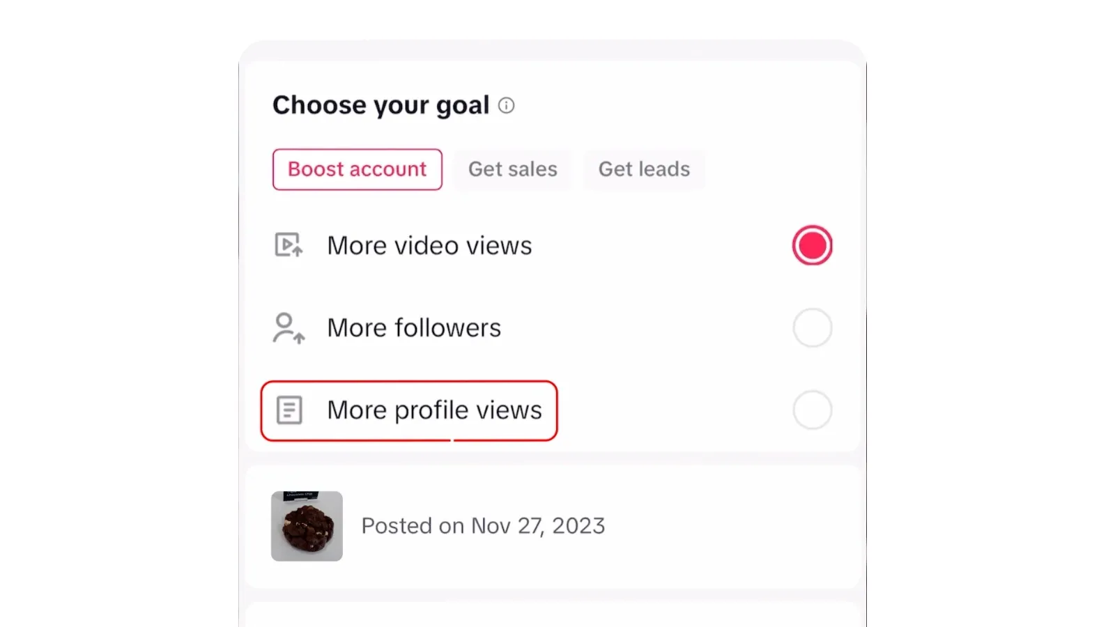 TikTok Promote