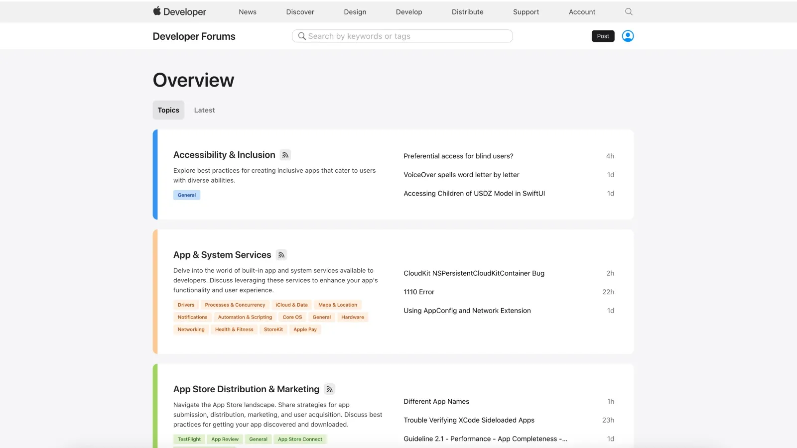 Apple revamps Developer Forums to enhance support and community