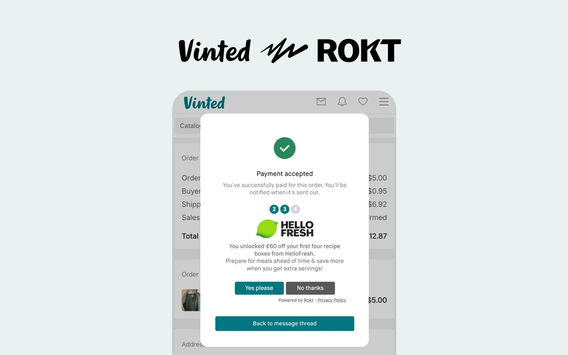 Rokt and Vinted partner