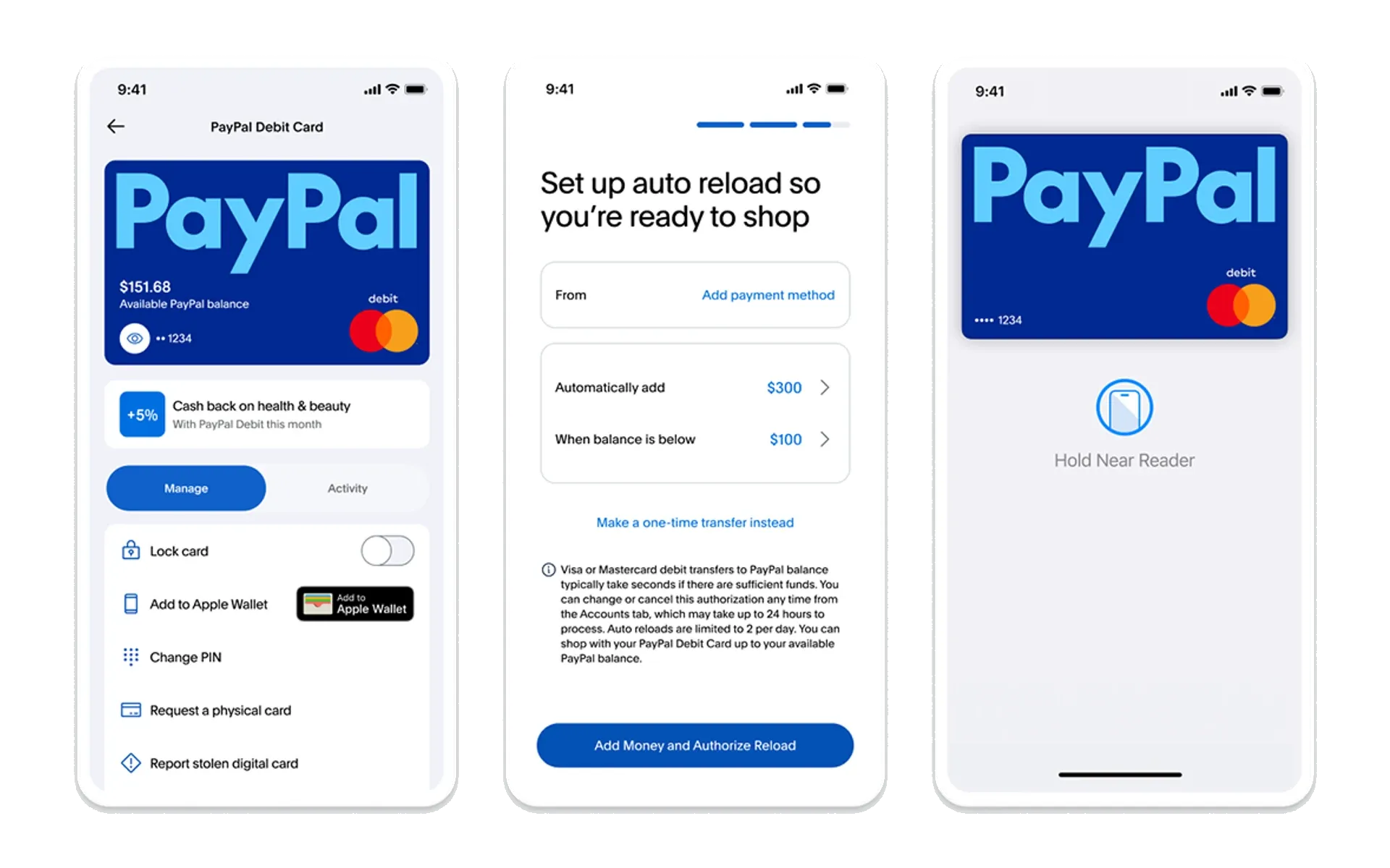 Users can now add their PayPal Debit Card to Apple Wallet