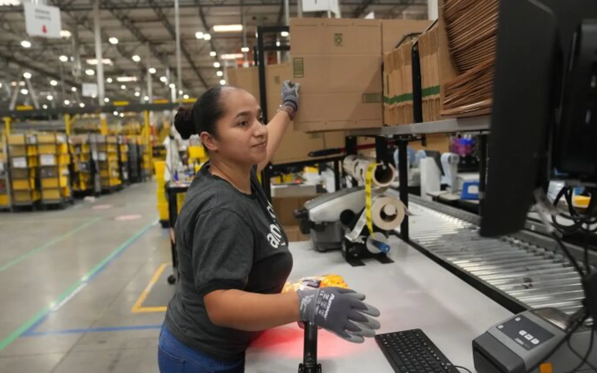 Amazon worker