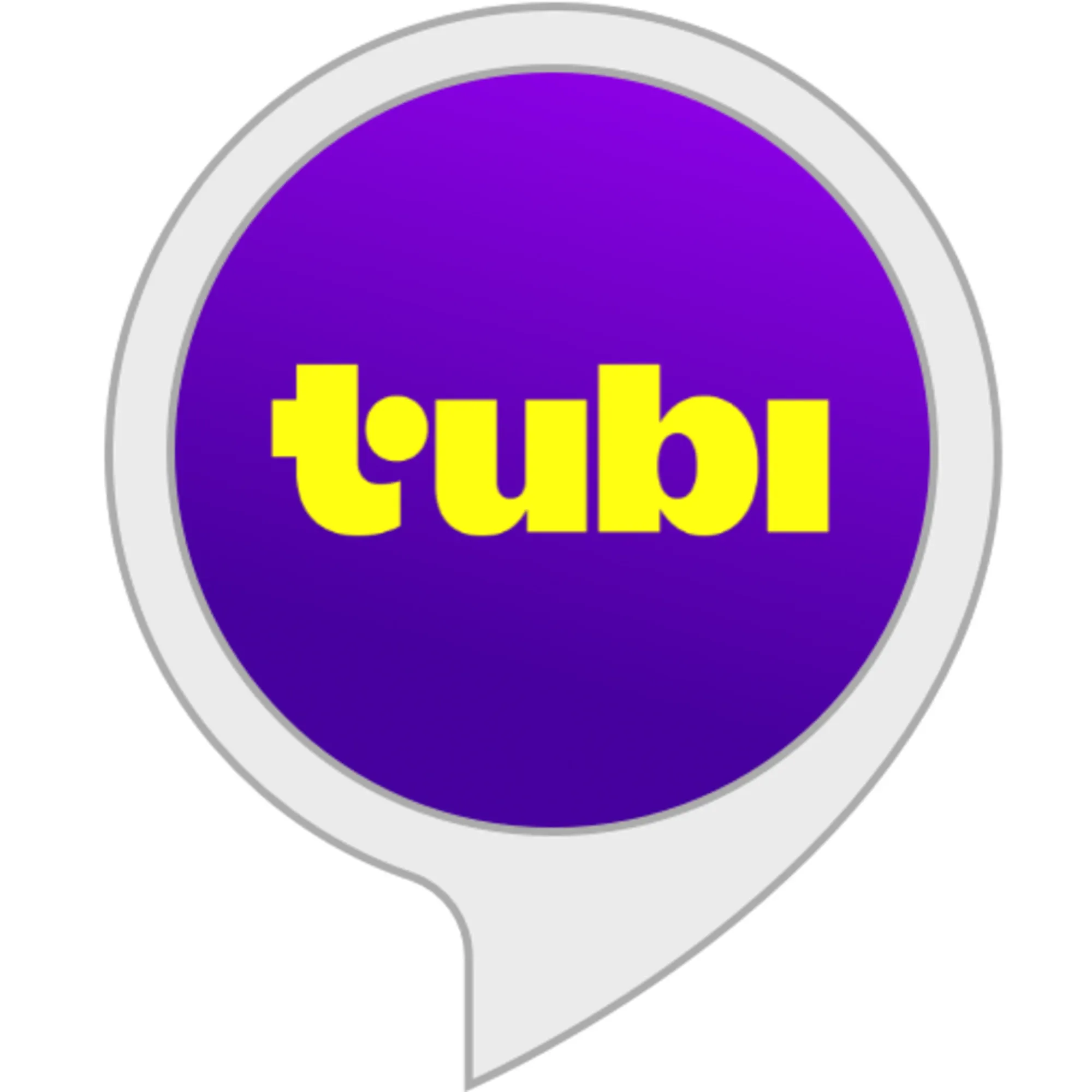 Tubi logo on purple background - streaming service now integrates with Google's Display & Video 360 platform.