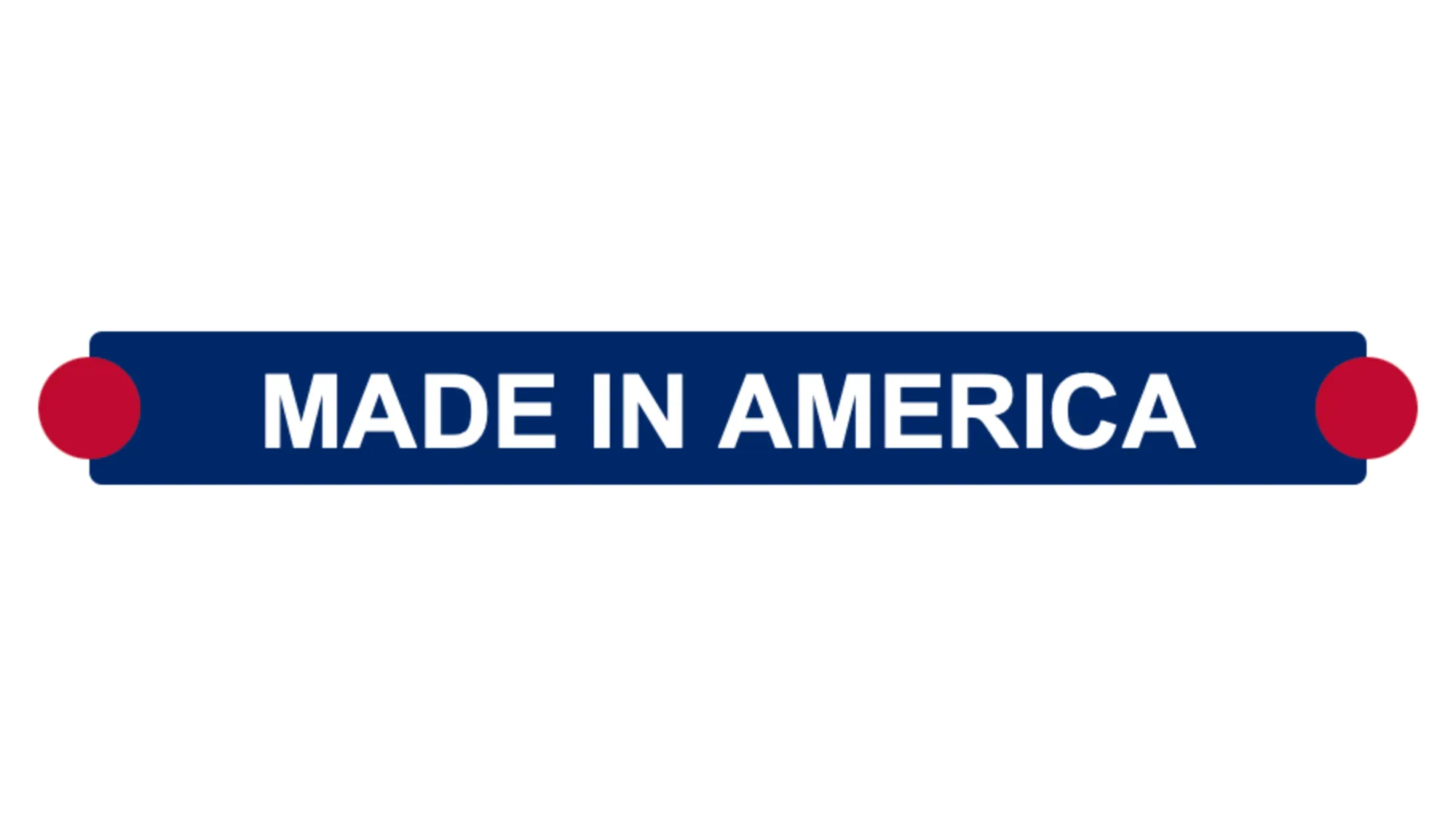 Made in America blue banner with red accents highlighting Walmart's new small business program