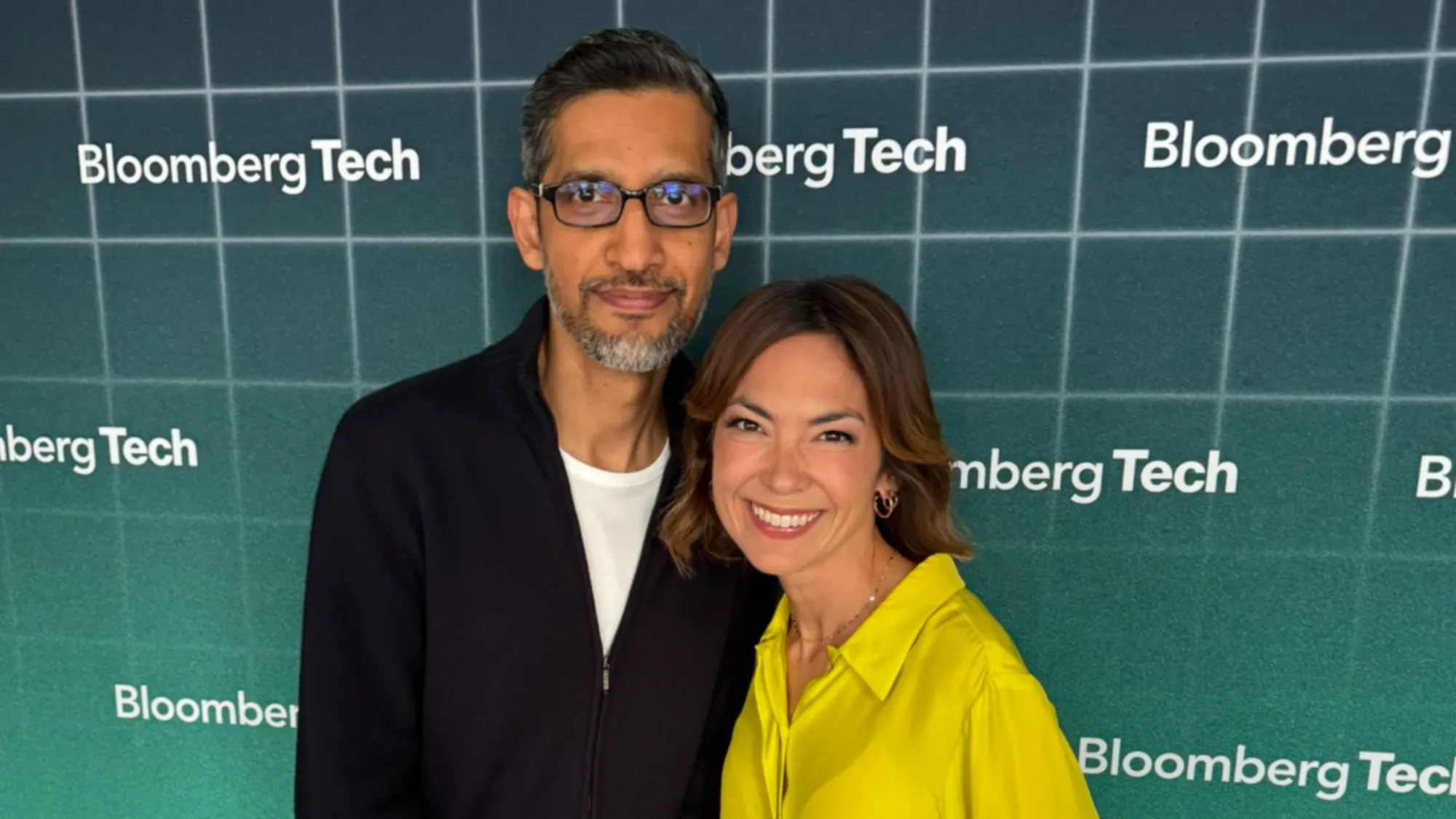 Bloomberg Tech Summit attendees discuss Google's $75B AI investment announcement June 2025