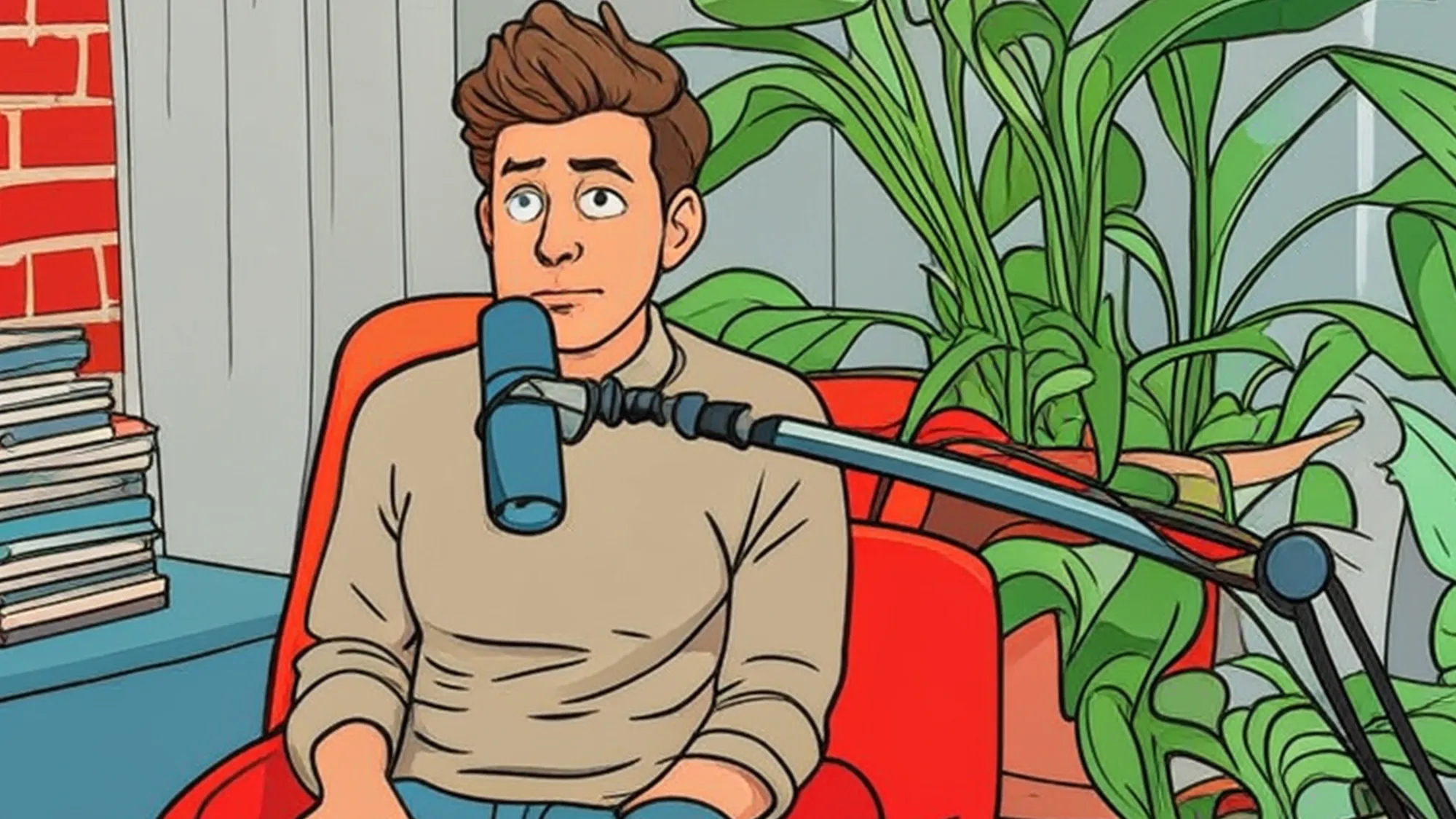 Sam Altman discusses AI interface evolution in podcast interview at OpenAI offices, July 2025.