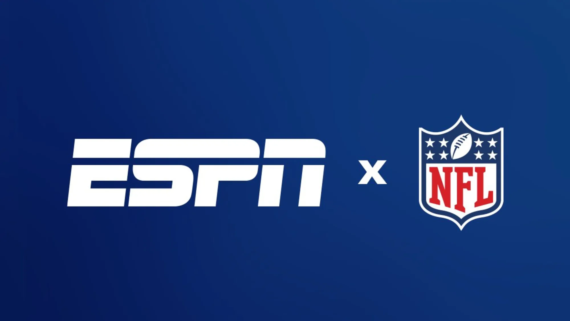 ESPN and NFL logos announce historic partnership deal for Network acquisition and streaming integration.