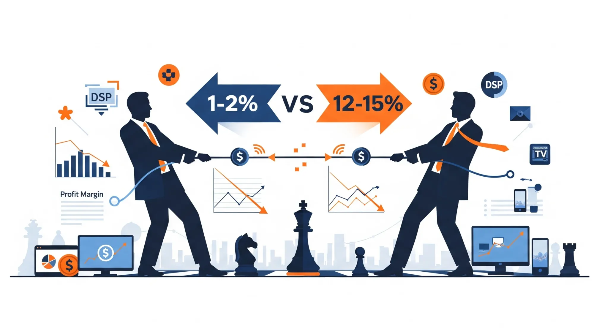 CEO margin battle: Amazon's 1-2% fees vs Trade Desk's 12-15% reshapes $80M programmatic ad budgets