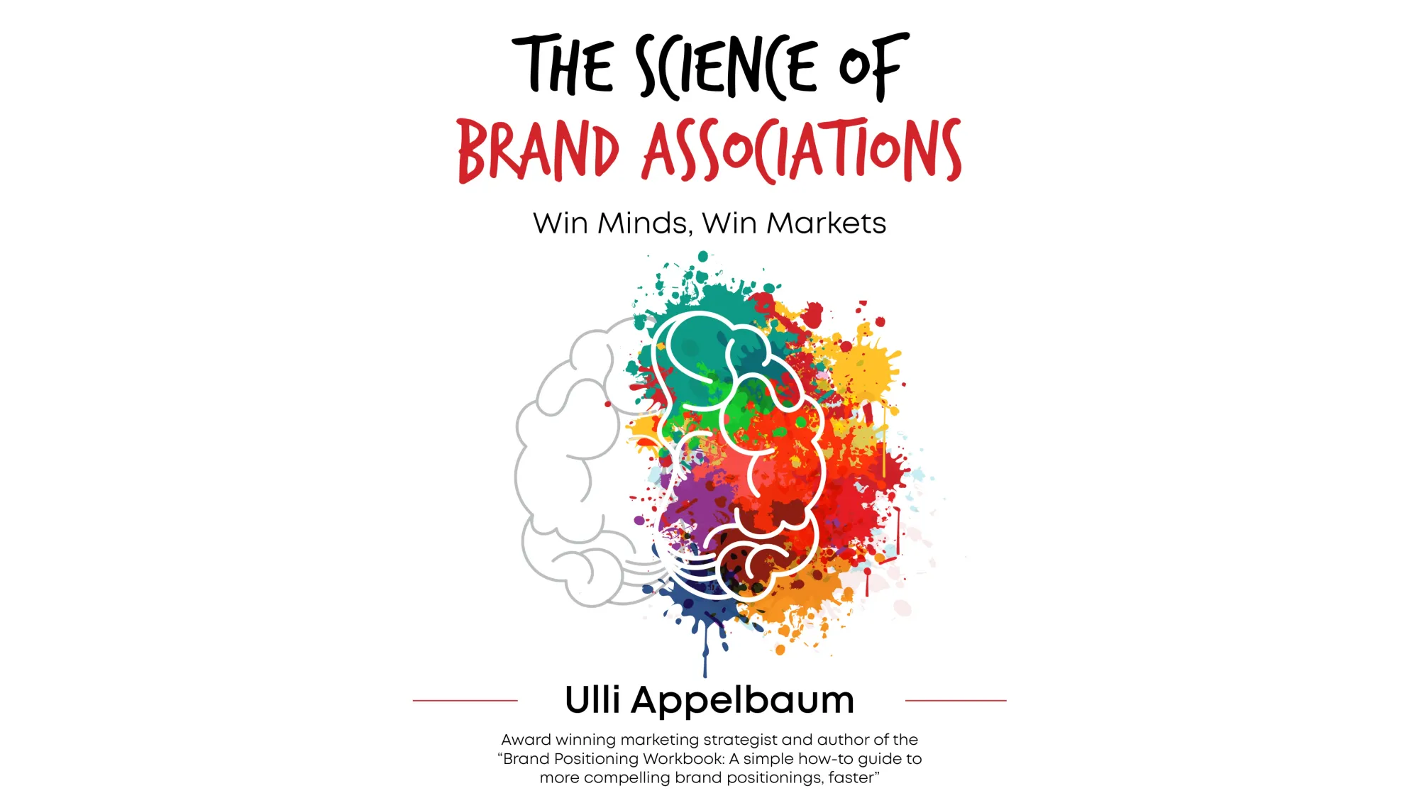 Marketing strategist Ulli Appelbaum's new book cover on brand associations and consumer psychology.