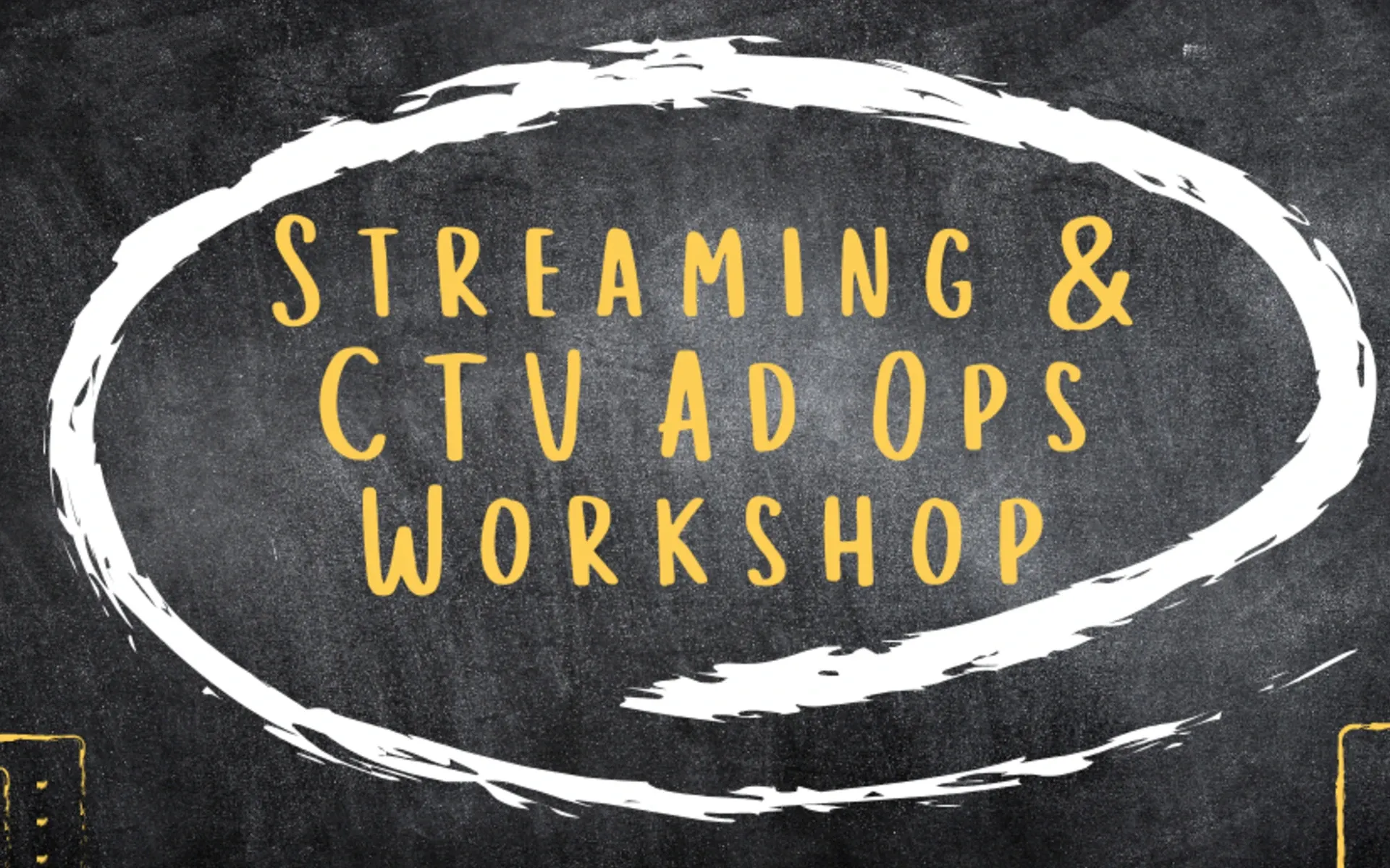 IAB Tech Lab Streaming & CTV Ad Ops Workshop logo discussing connected TV advertising standards