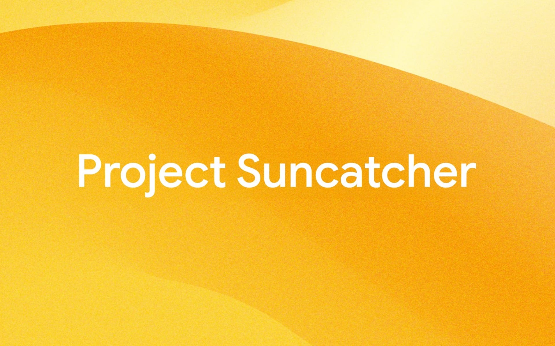 Project Suncatcher