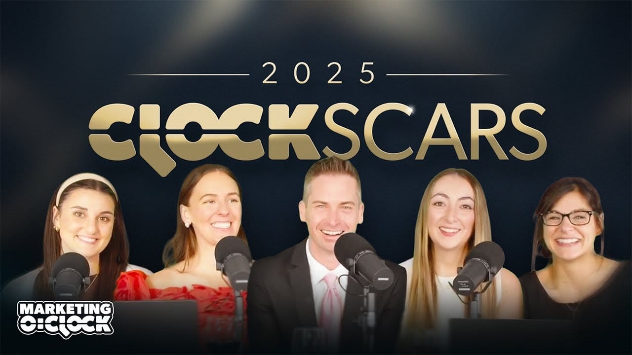 Marketing O'Clock hosts present 2025 Clockscars awards ceremony recognizing digital marketing leaders
