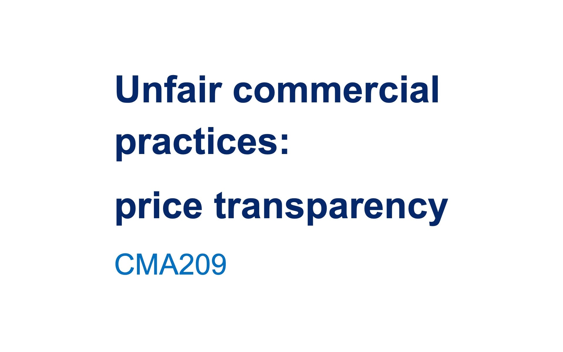 CMA opens investigations into eight firms over online pricing practices
