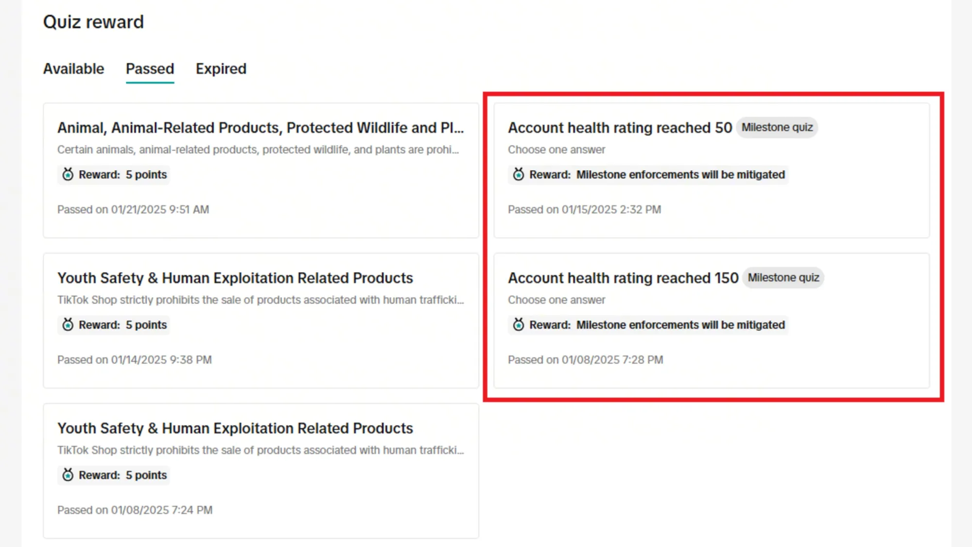 TikTok Shop blocks new listings and campaigns when seller AHR hits 150