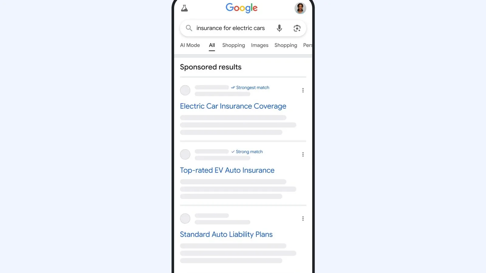 Google tests 'Strongest match' label on Search ads in the US
