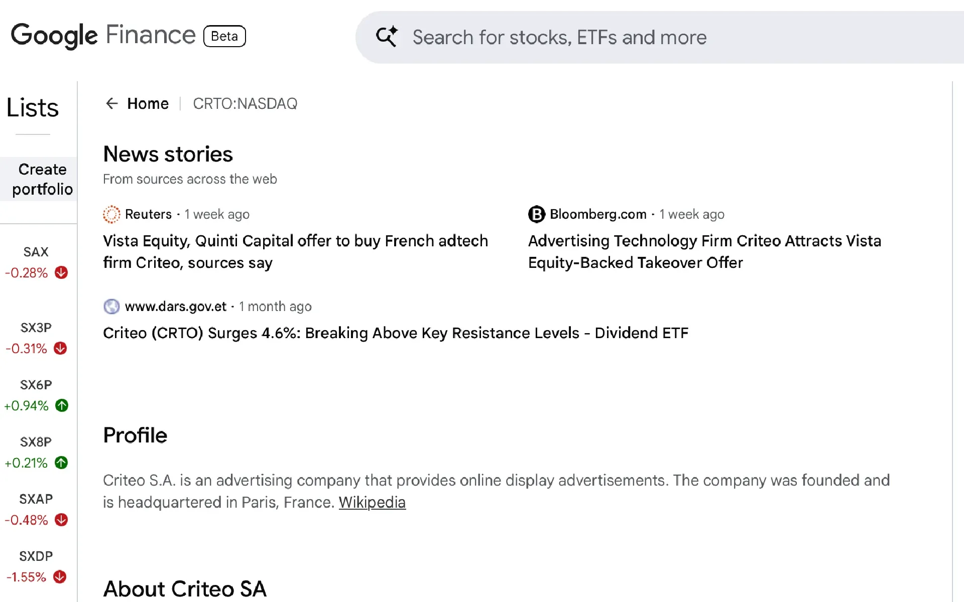 Google Finance still runs fake earnings 19 days after spam update
