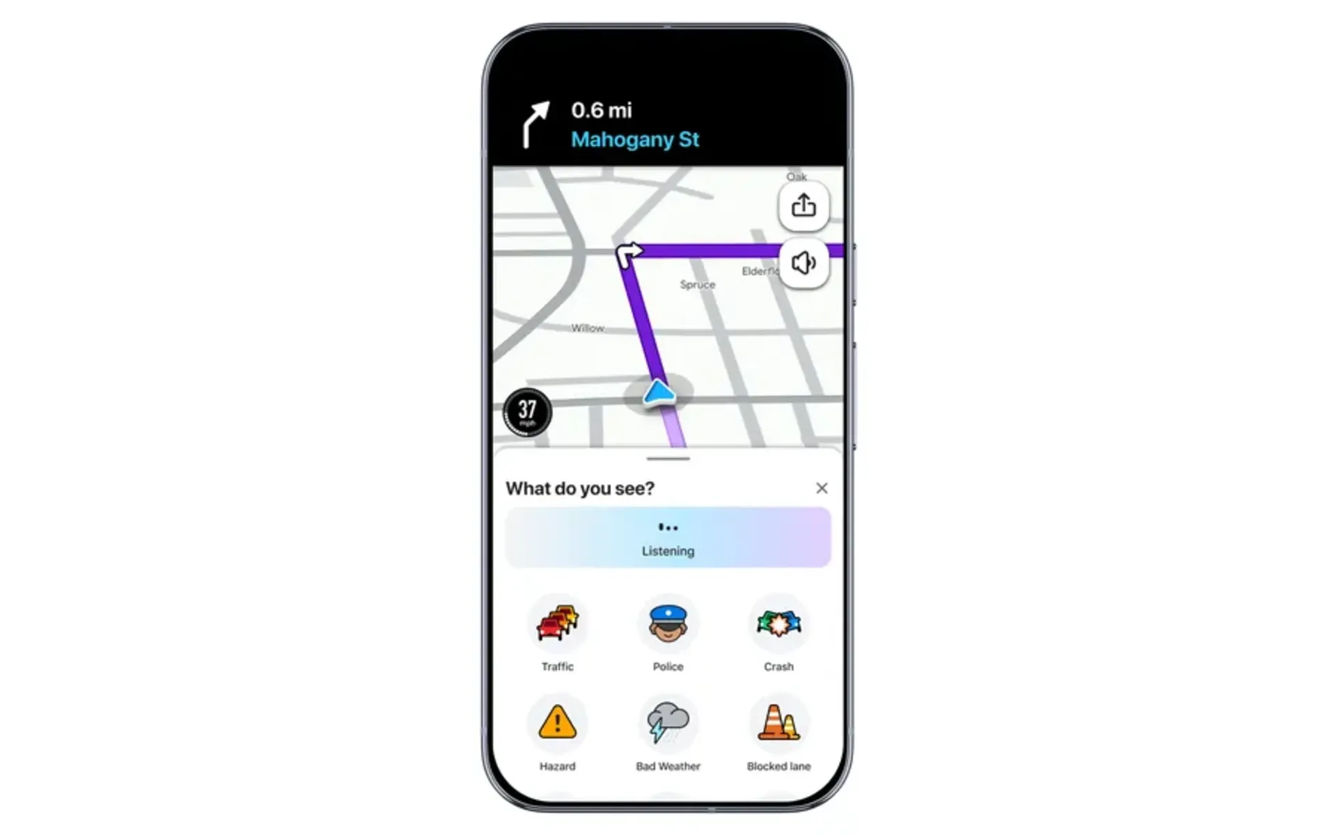 Waze gains Gemini voice search and cuts driver alerts in less chatty mode