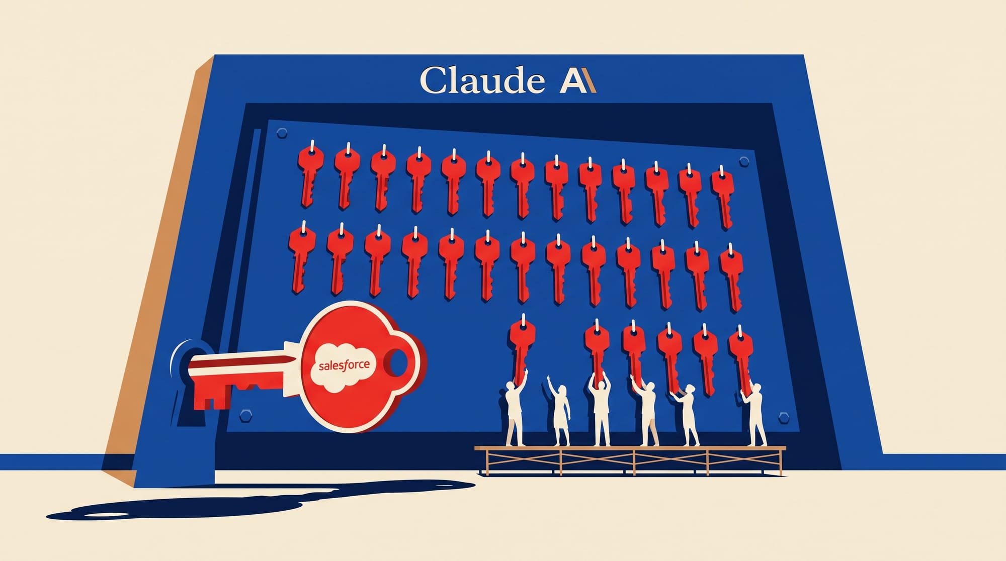 Salesforce puts 37 prebuilt sales skills inside Claude for pilot customers
