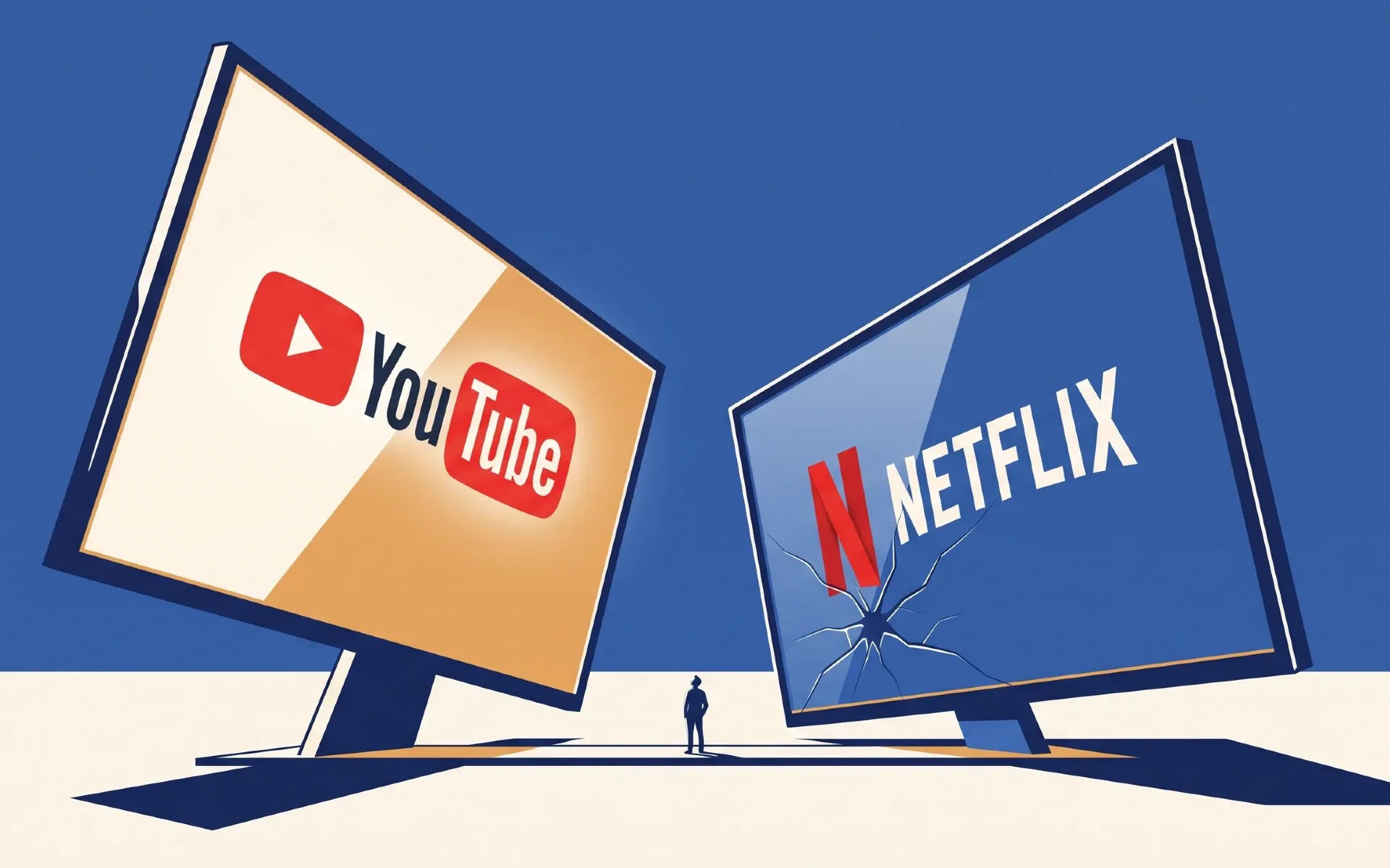 Netflix drops to 1.7% in Poland as YouTube gains to 2.5%