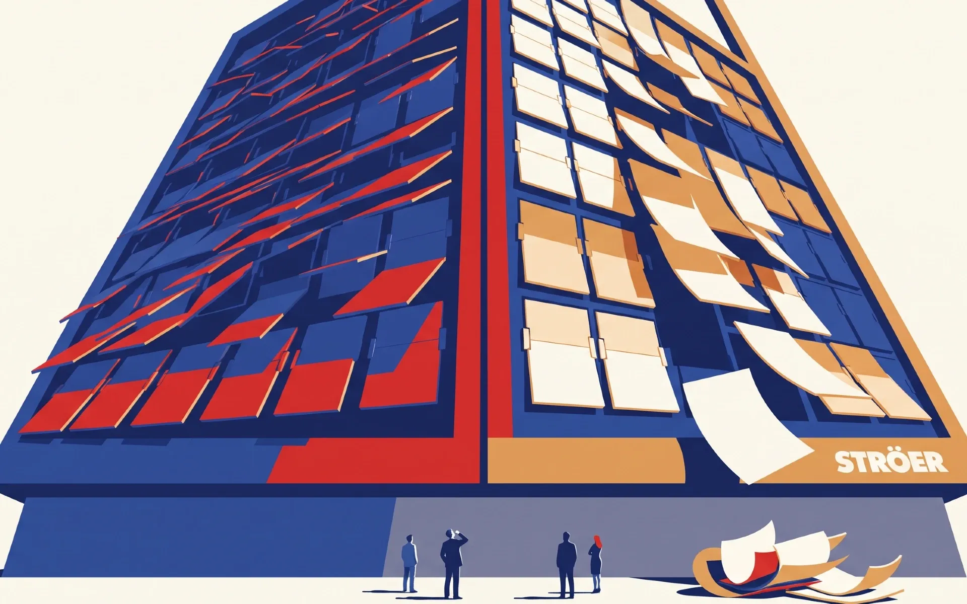 Ströer DOOH gains 24.3% in Q2 while classic OOH revenue drops 1.3%