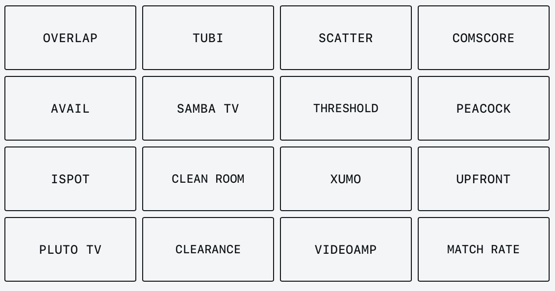 Connected TV is four different businesses on one invoice