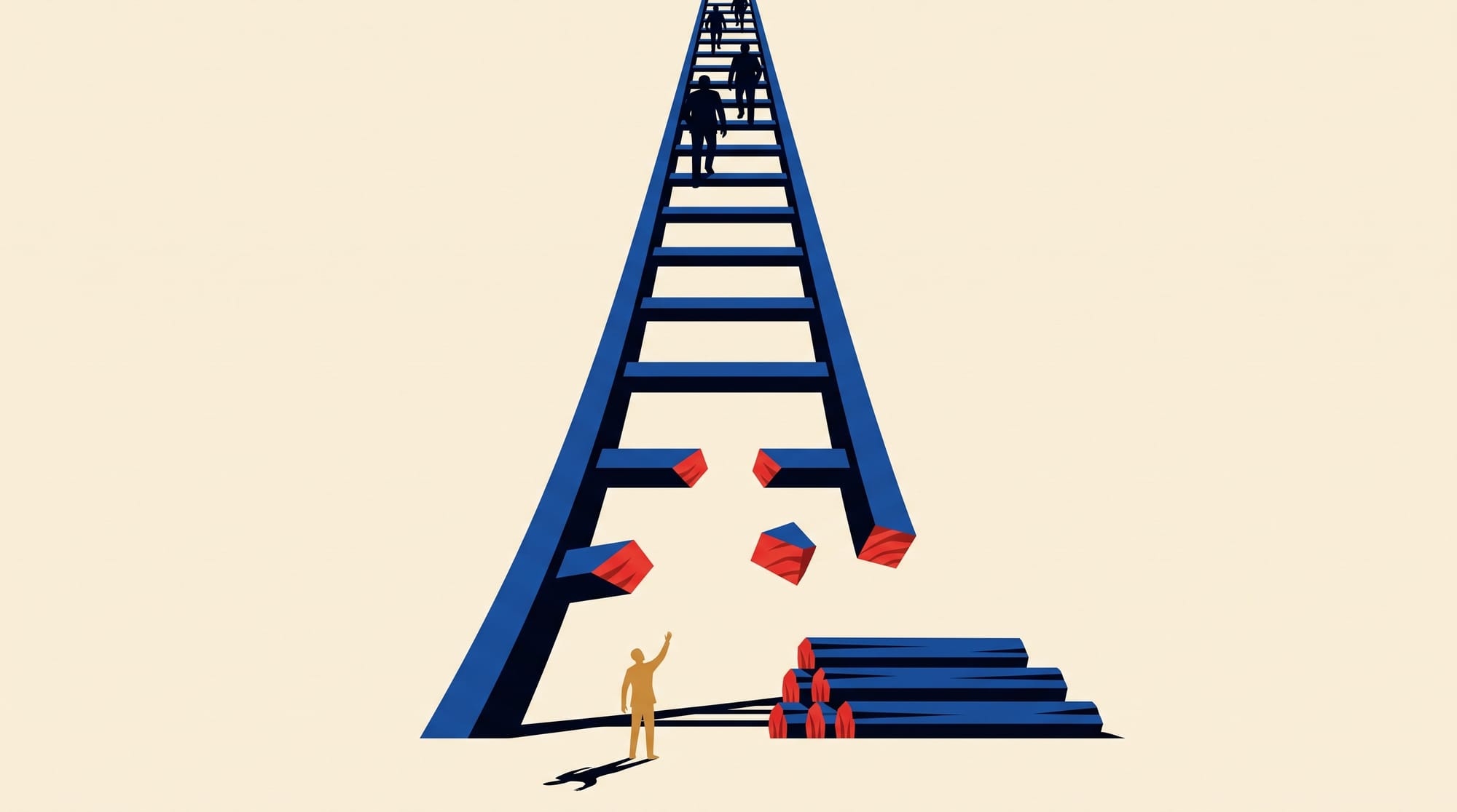 Paper cites Stanford data: young workers lost 16% of AI-exposed jobs