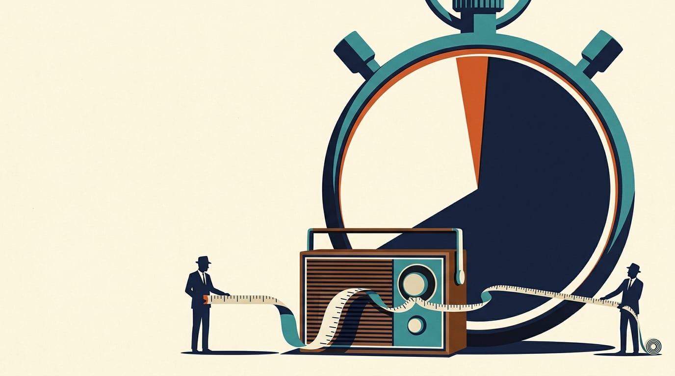 IAB Australia's audio glossary counts a play after one second of listening