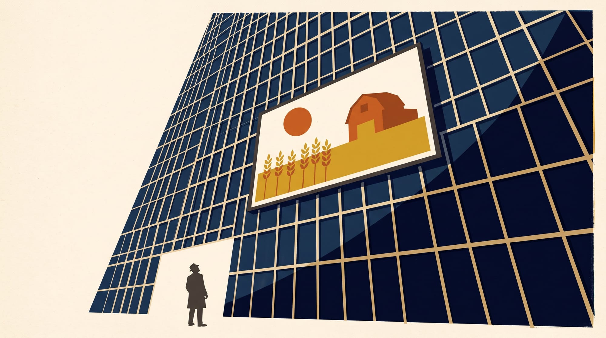 Land O'Lakes, Getty and Clear Channel bring rural images to Times Square