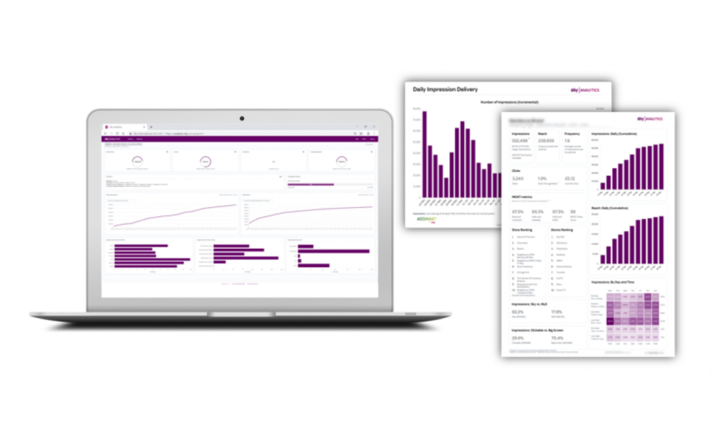 Sky Media rolls out Sky Analytics opening-up access to their TV campaigns