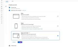 Google introduces a unified app and web property in Google Analytics