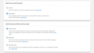 Reservation ads in Google Ads