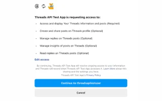 Threads API