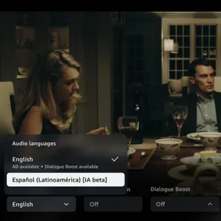 Prime Video's AI dubbing