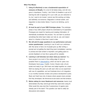 Shopify's five-point AI mandate reshapes workplace expectations for the digital economy