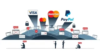 Payment processors Visa, Mastercard, PayPal blocking digital platforms enforcing UK censorship laws