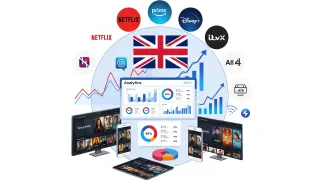 Nielsen launches CTV tracking for UK streaming platforms including Netflix, Prime, Disney+ with cross-device analytics.