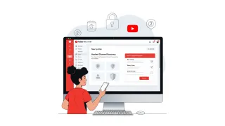 YouTube Help Center displays new hacked channel recovery tool with step-by-step security guidance for creators.