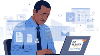 Middle-aged Black man receives AI job rejection from Workday platform amid discrimination lawsuit