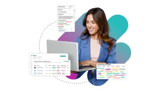 Meltwater GenAI Lens dashboard showing AI brand monitoring across ChatGPT, Claude, Gemini platforms