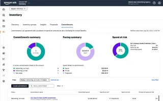 Amazon Commitments Hub