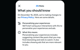 Meta plans to use AI chat data for ad targeting starting December