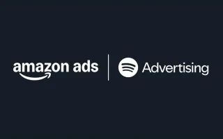Amazon Ads and Spotify Advertising logos announcing October 2025 programmatic partnership integration
