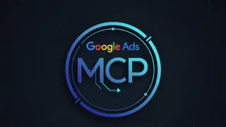 Google Ads MCP Server logo showing Model Context Protocol integration for AI-powered advertising